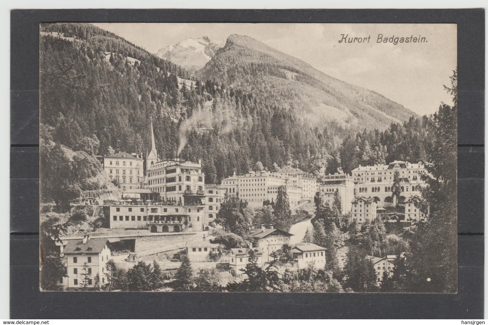 STM708 POSTKARTE JAHR 1917KURORT BADGASTEIN GEBRAUCHT SIEHE ABBILDUNG - Bad Hofgastein