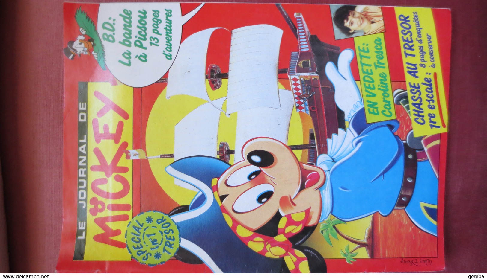 LE JOURNAL DE MICKEY N° SPECIAL TRESOR N°1. ANNEE 1990 - Journal De Mickey