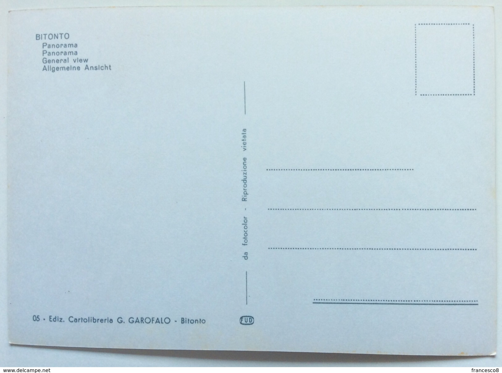 BITONTO PANORAMA Distributore Carburanti OZO / Petrol - Bitonto