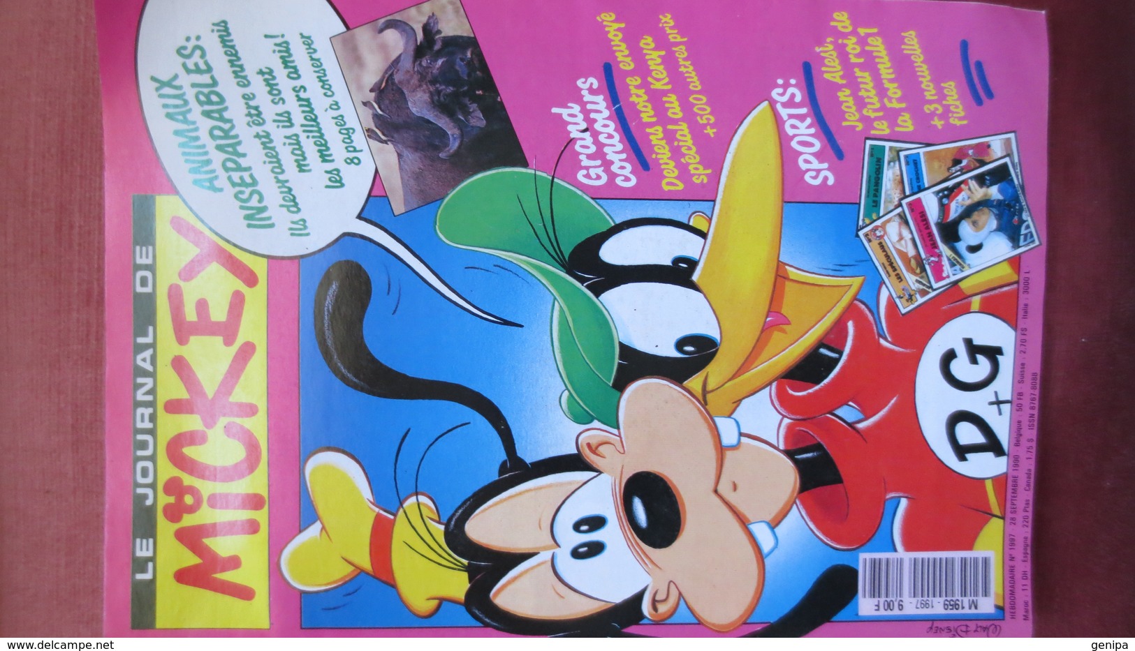 LE JOURNAL DE MICKEY N° 1997. ANNEE 1990 - Journal De Mickey