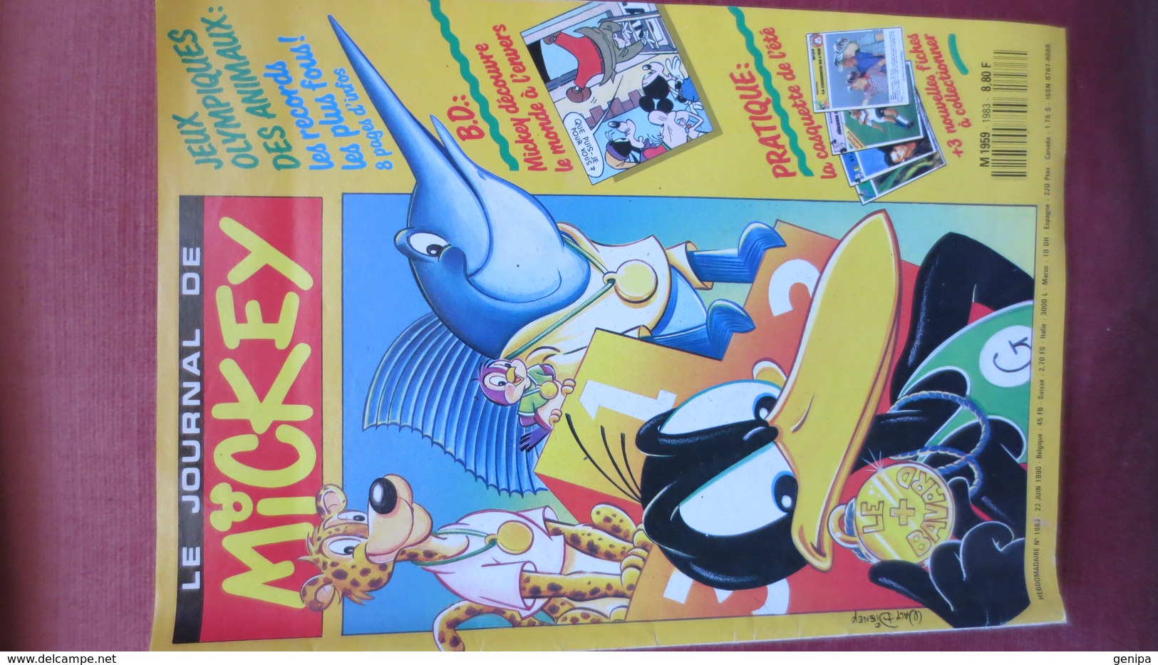 LE JOURNAL DE MICKEY N° 1983. ANNEE 1990 - Journal De Mickey