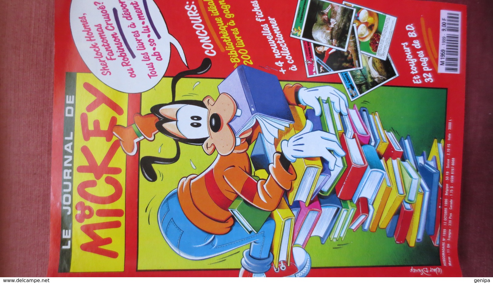 LE JOURNAL DE MICKEY N° 1999. ANNEE 1990 - Journal De Mickey