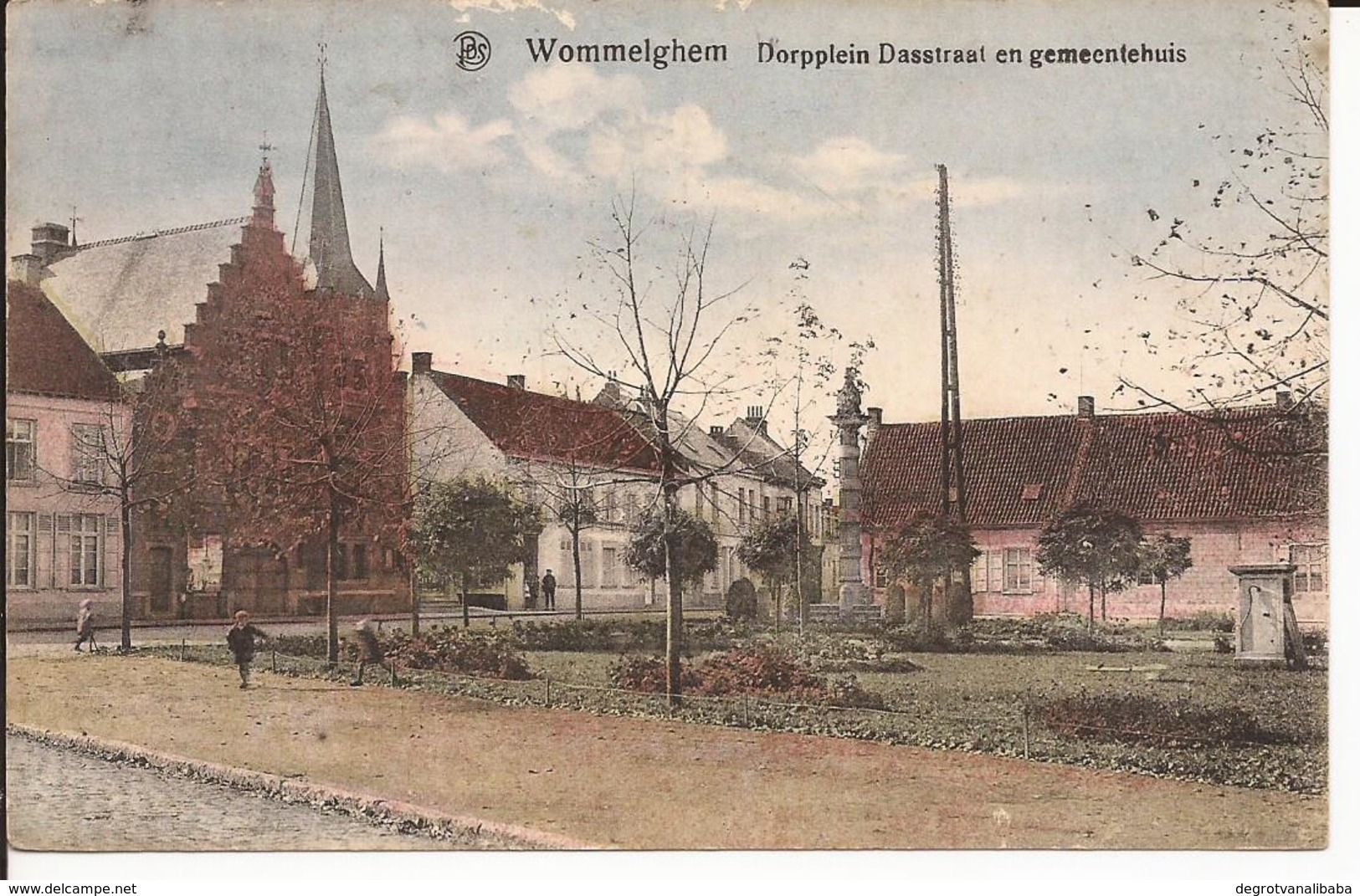 WOMMELGEM: Dorpplein Dasstraat En Gemeentehuis - Wommelgem
