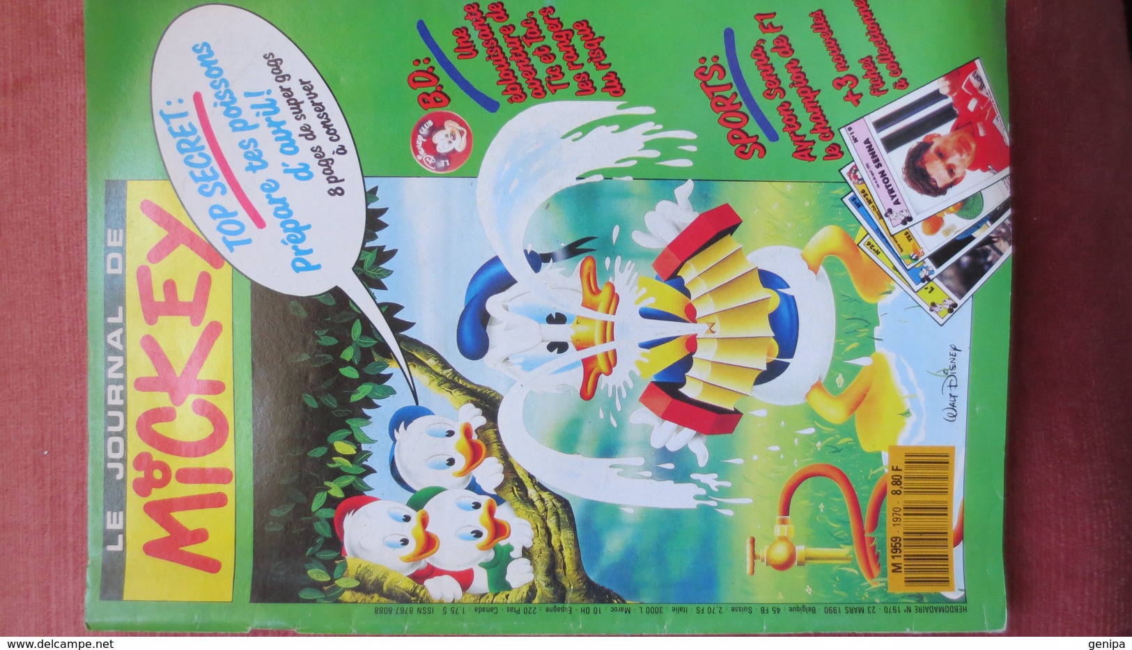 JOURNAL DE MICKEY N°1970. ANNEE 1990 - Journal De Mickey
