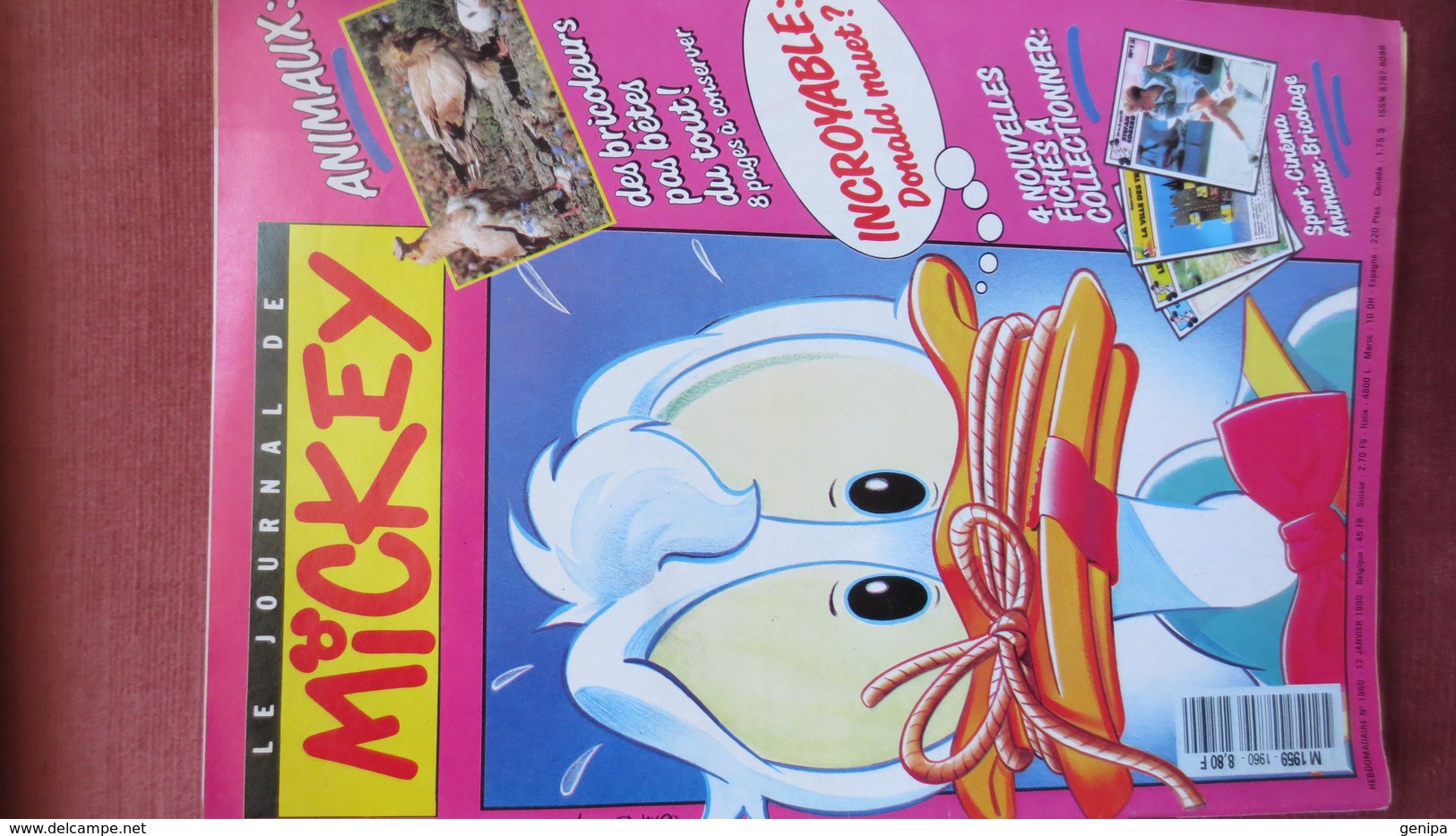 JOURNAL DE MICKEY N°1960. ANNEE 1990 - Journal De Mickey