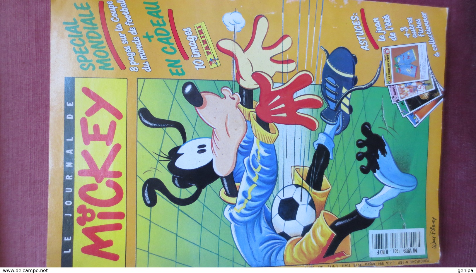 JOURNAL DE MICKEY N°1981. ANNEE 1990 - Journal De Mickey