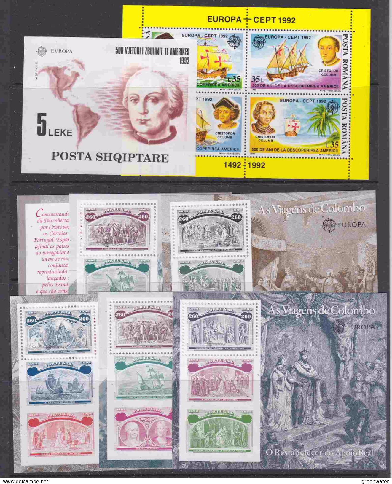 Europa Cept 1992 Yearset 42 countries (see scan, what you see is what you get) ** mnh (35427)