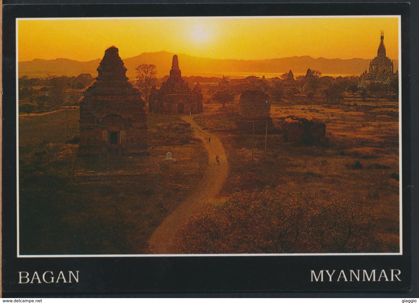 °°° 3941 - MYANMAR - BAGAN - GAWDAWPALIN TEMPLE - With Stamps °°° - Myanmar (Burma)
