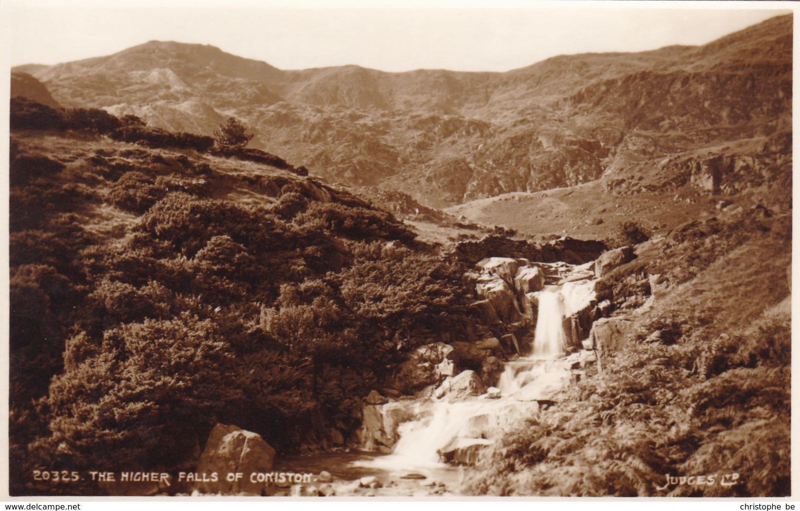 The Higher Falls Of Coniston (pk34473) - Other & Unclassified