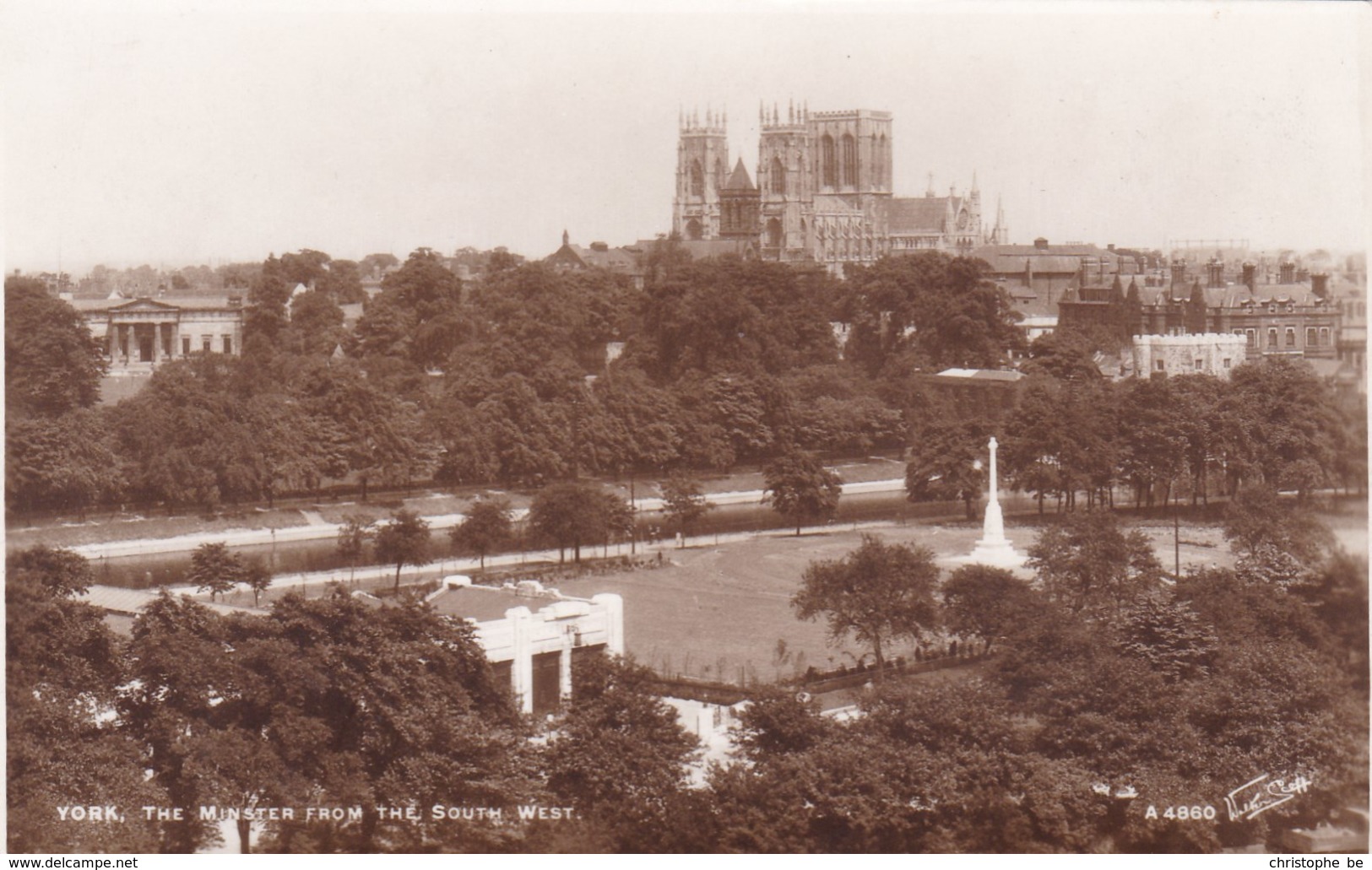 York, The Minster From The South West (pk34474) - York