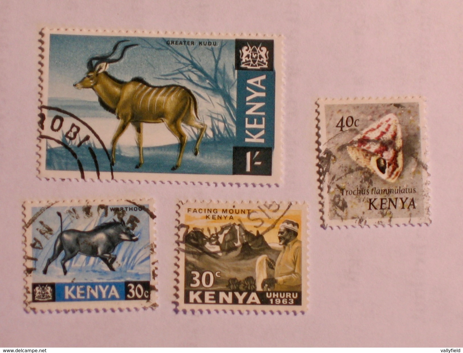 KENYA  1963-69   LOT# 2  ANIMAL - Kenya (1963-...)