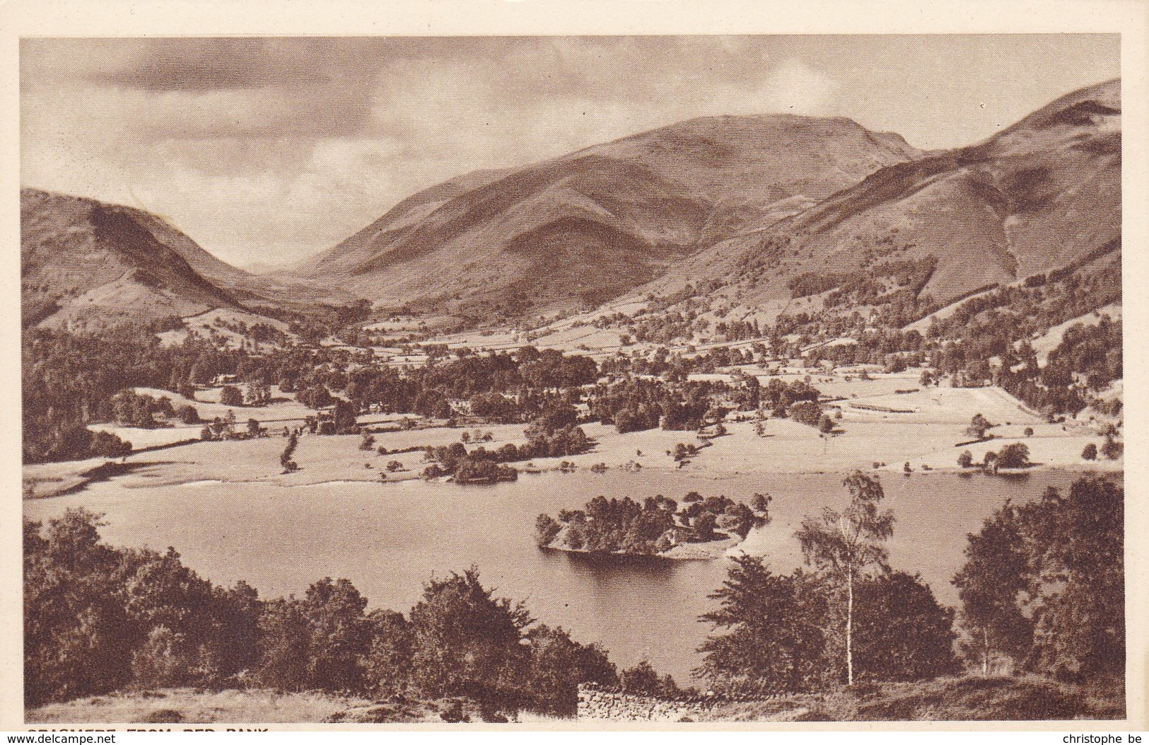 Grasmere From Red Bank (pk34478) - Grasmere