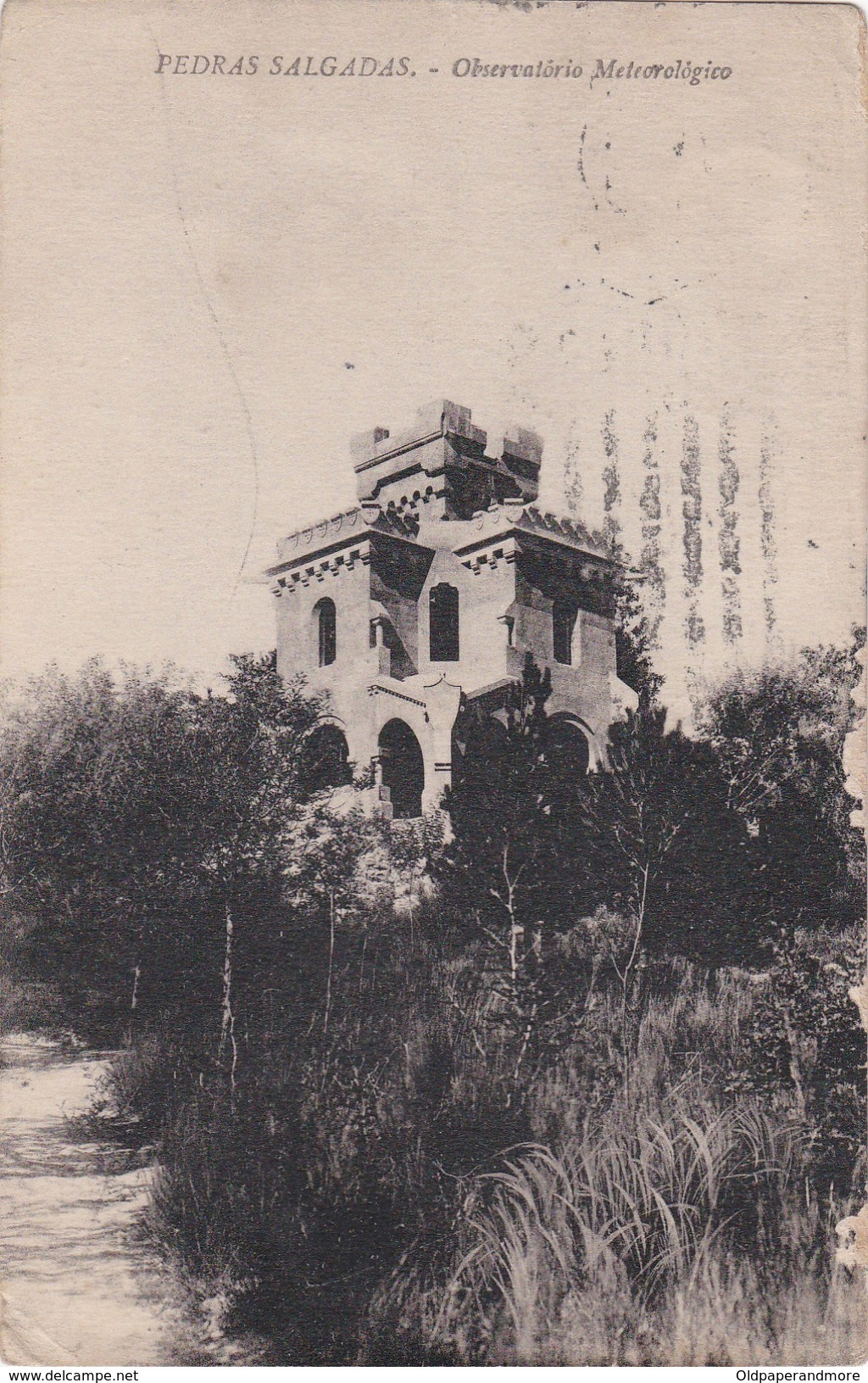 POSTCARD PORTUGAL - PEDRAS SALGADAS - OBSERVATORIO METEOROLOGICO - Vila Real