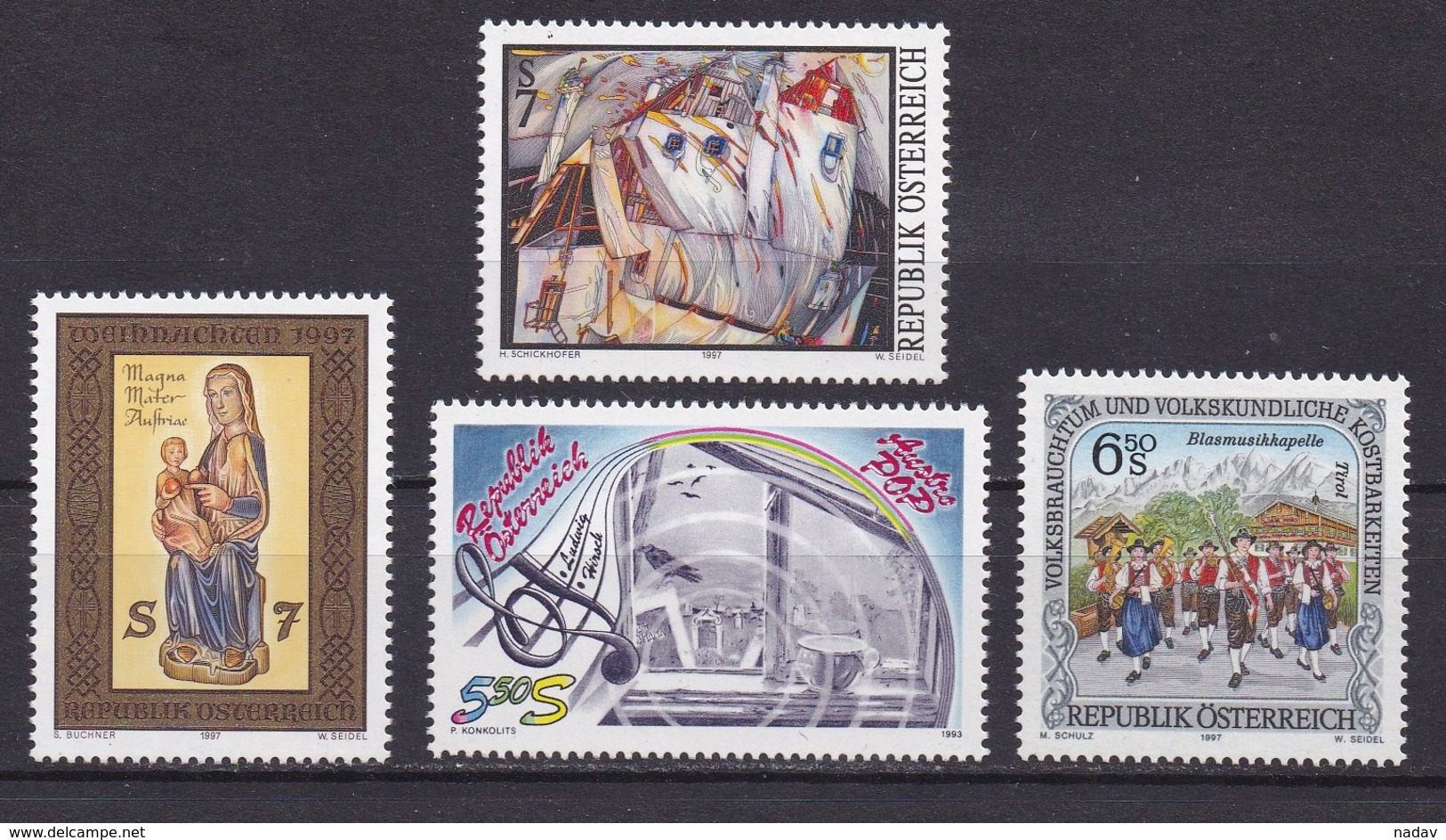 Austria- MNH**, Lot- 052 - Collections