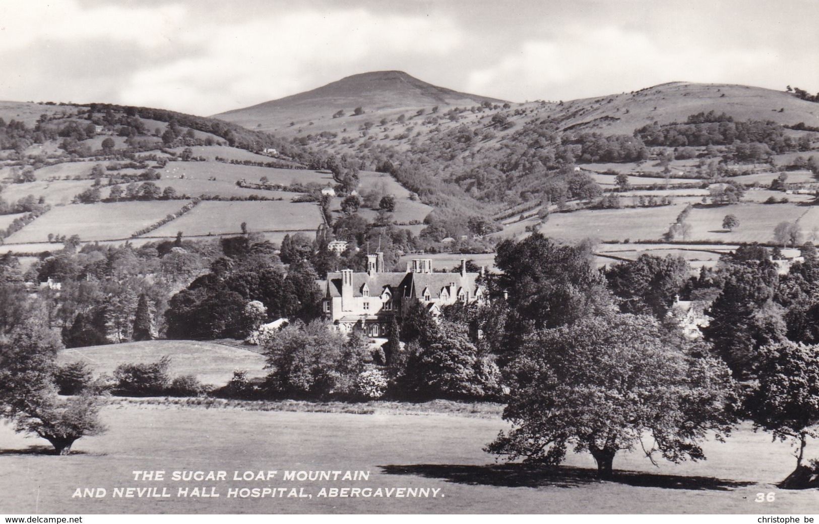 Abergavenny, The Sugar Loaf Mountain And Nevill Hall Hospital (pk34483) - Other & Unclassified