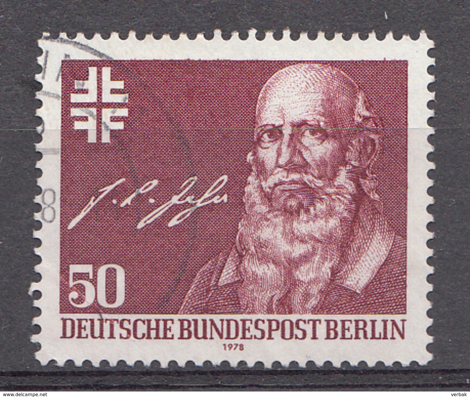 Allemagne Berlin 1978 Mi.nr.: 570 Geburtstag Von Friedrich Ludwig Jahn  Oblitéré / Used / Gebruikt - Oblitérés