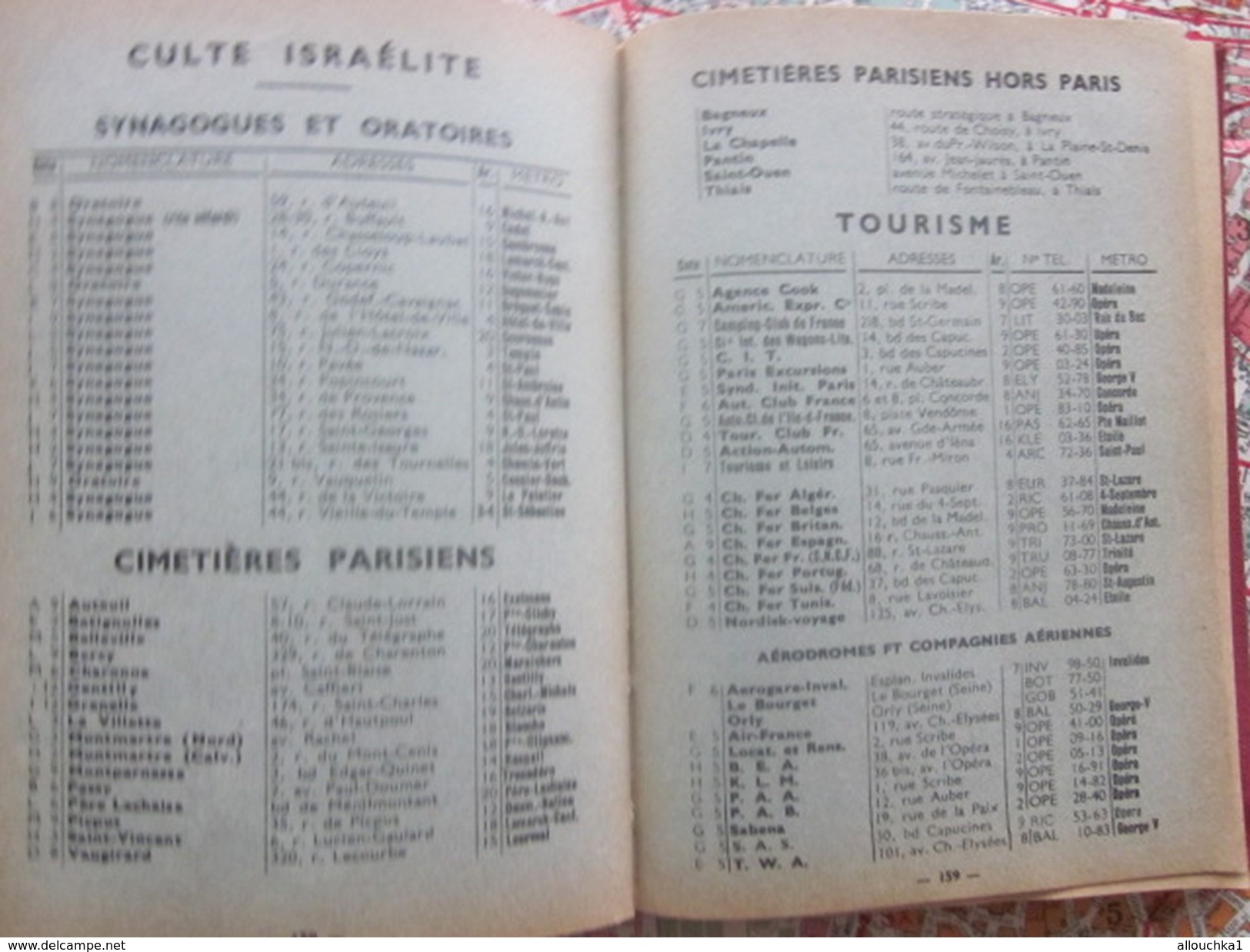 TARIDE PLAN GUIDE ARRONDISSEMENTS PARIS BANLIEUES STATION Métro AUTOBUS NOMENCLATURE RUES REPERTOIRE PLANS RESEAUX+CARTE