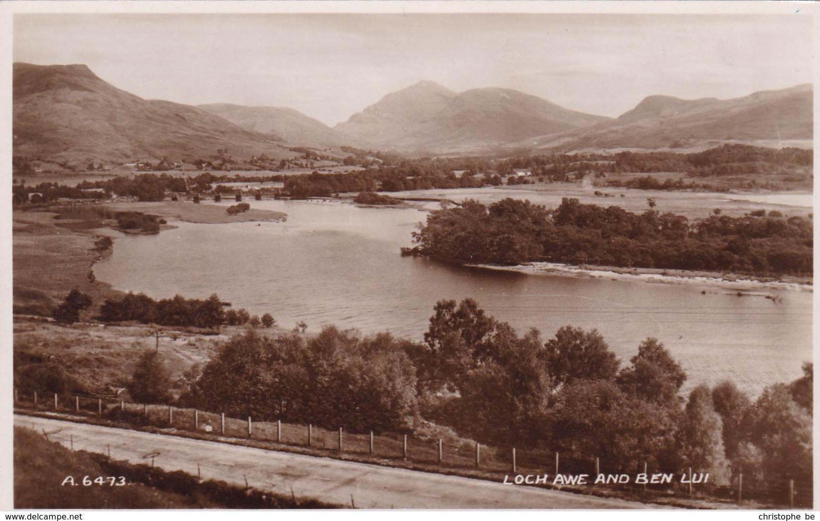 Loch Awe And Ben Lui (pk34494) - Argyllshire