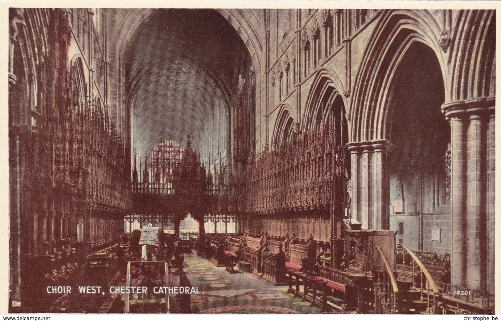 Choir West Chester Cathedral (pk34495) - Chester