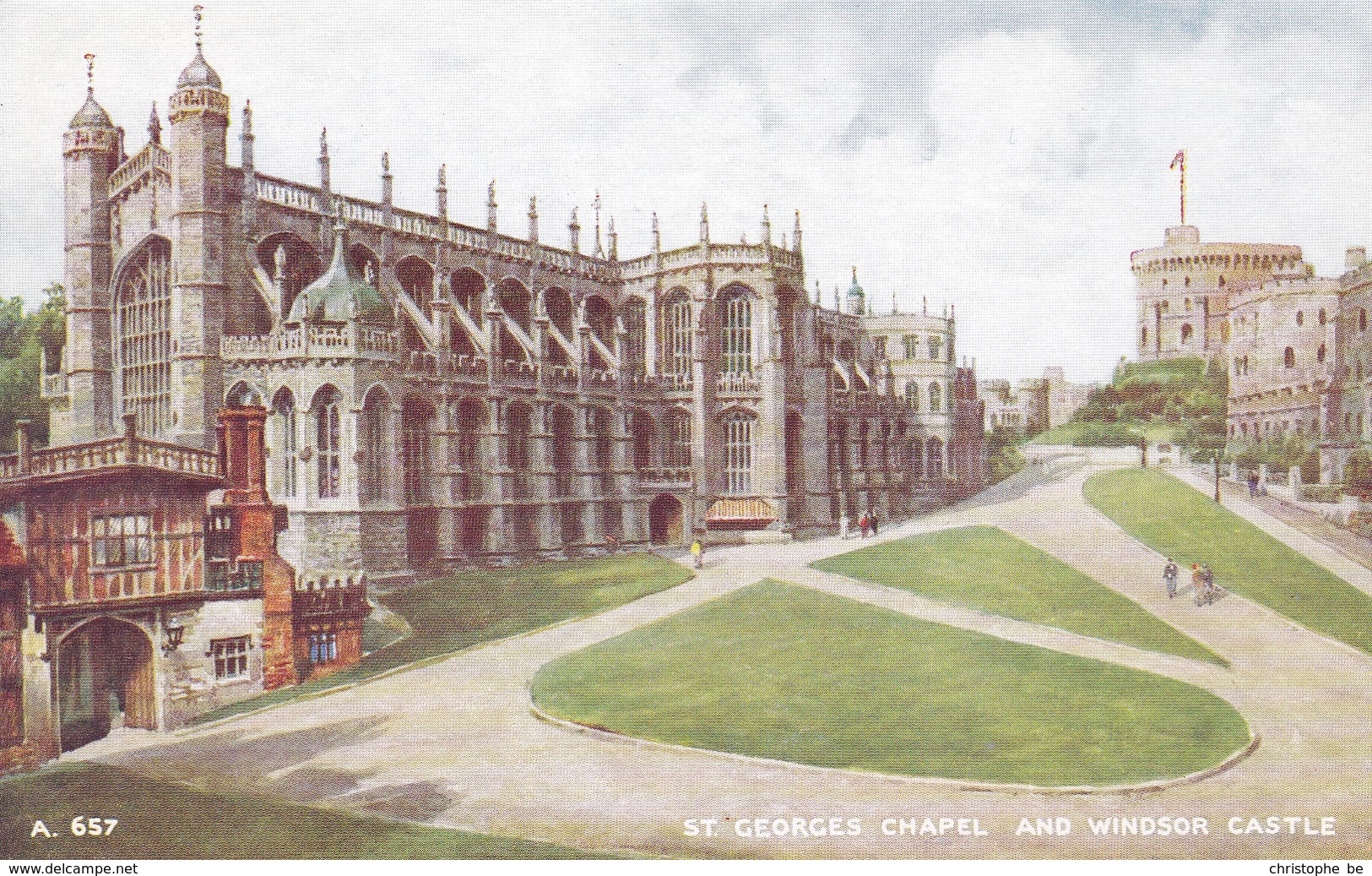 St Georges Chapel And Windsor Castle (pk34499) - Windsor Castle