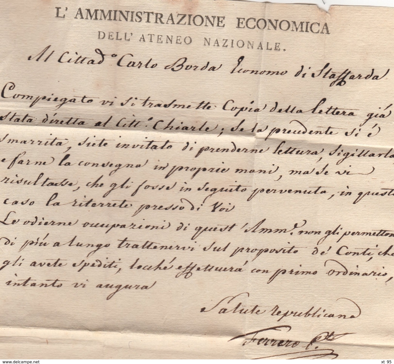 104 Turin - 1792-1815: Veroverde Departementen