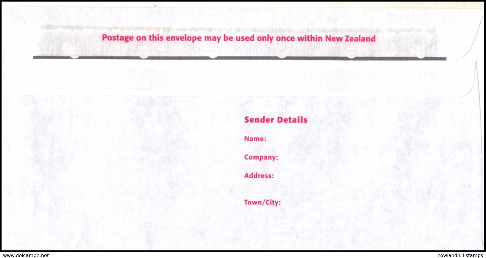 New Zealand, Official Postal Envelope, Stationery Prepaid Postage Included, Unused, WANGANUI, Historic River City Nature - Postal Stationery
