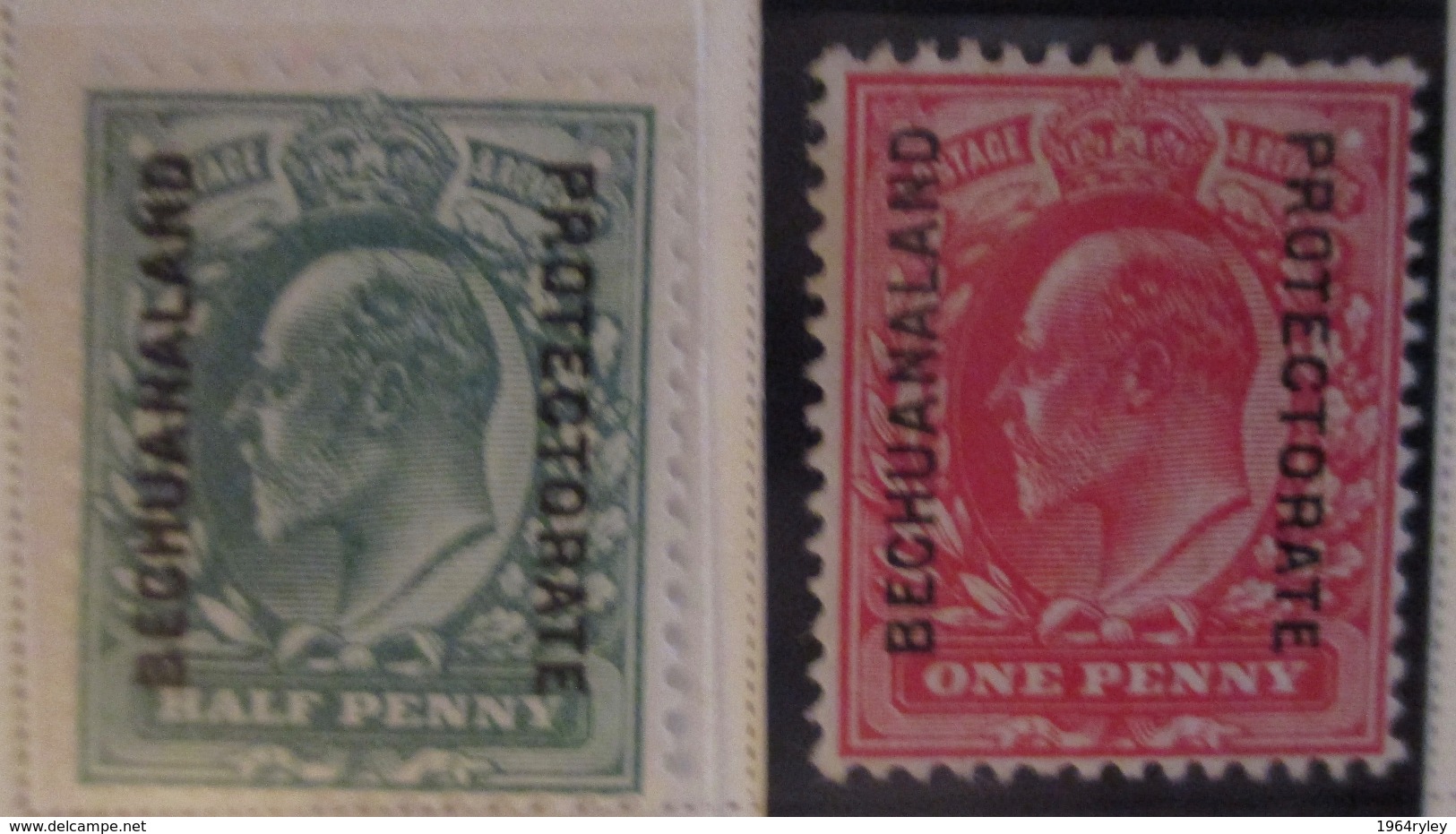 Bechuanaland  1902  MH*  # 76/77 - 1885-1964 Bechuanaland Protectorate