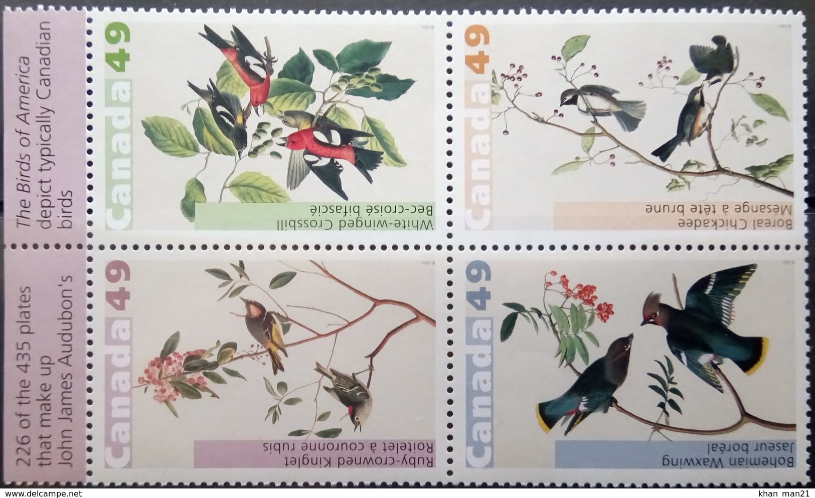 Canada, 2004, Birds, MNH - Pájaros Cantores (Passeri)