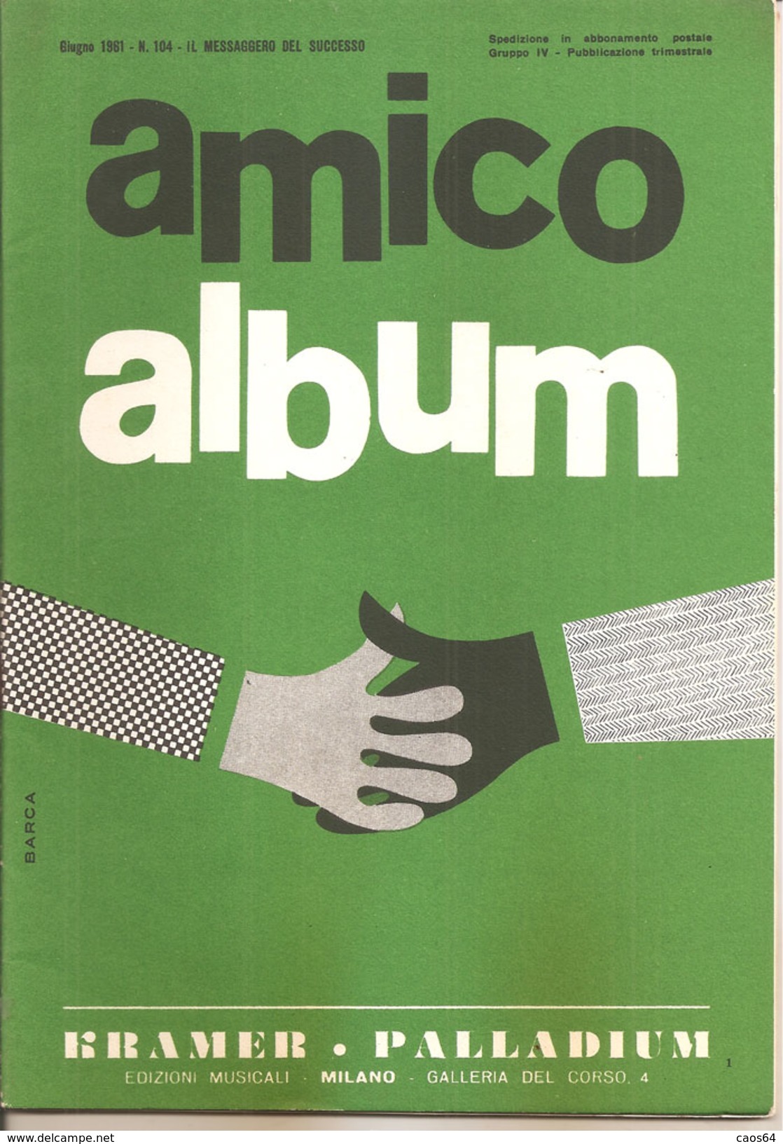 AMICO ALBUM - Musica Popolare