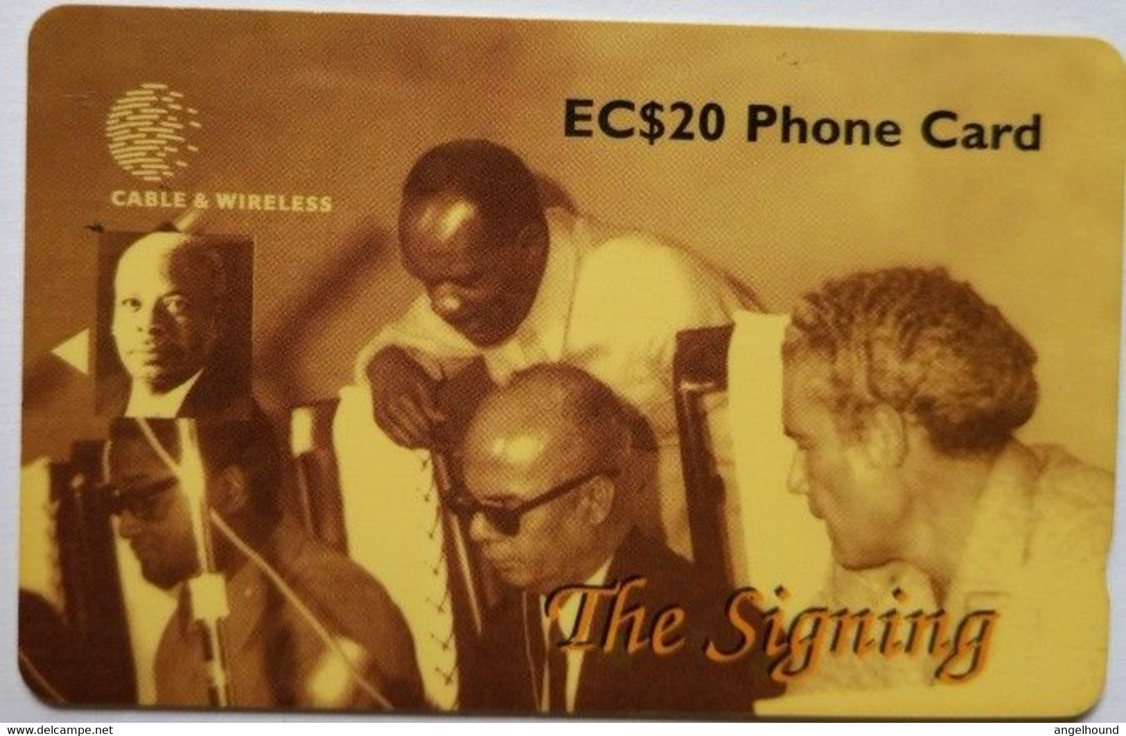 Saint Lucia 254CSLB EC$20  " The Signing " - St. Lucia