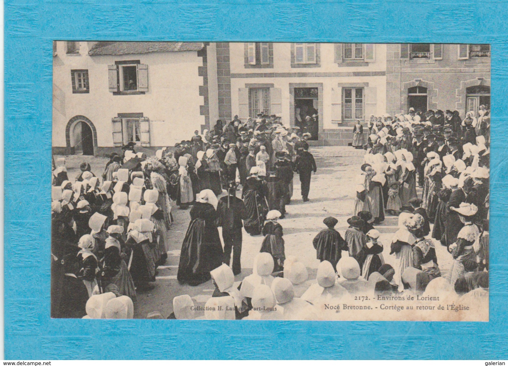 Noce Bretonne - Cortège Au Retour De L'Église. - Environs De Lorient. - Sonstige & Ohne Zuordnung