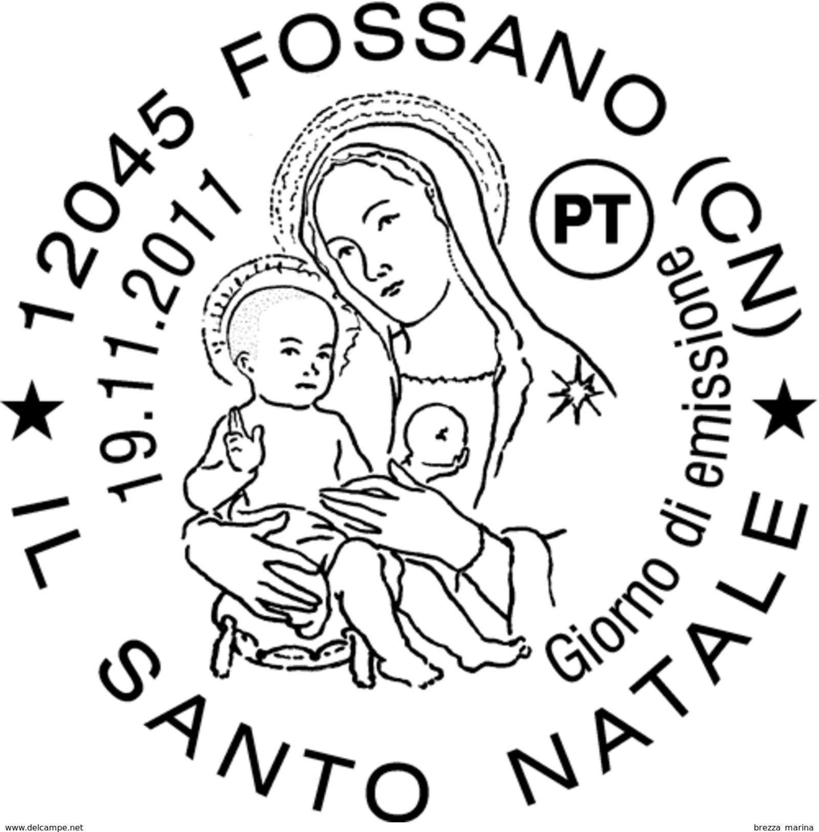 ITALIA - Usato - 2011 - Natale - 0,60 - Madonna Con Bambino E Melagrana - 2011-20: Usati