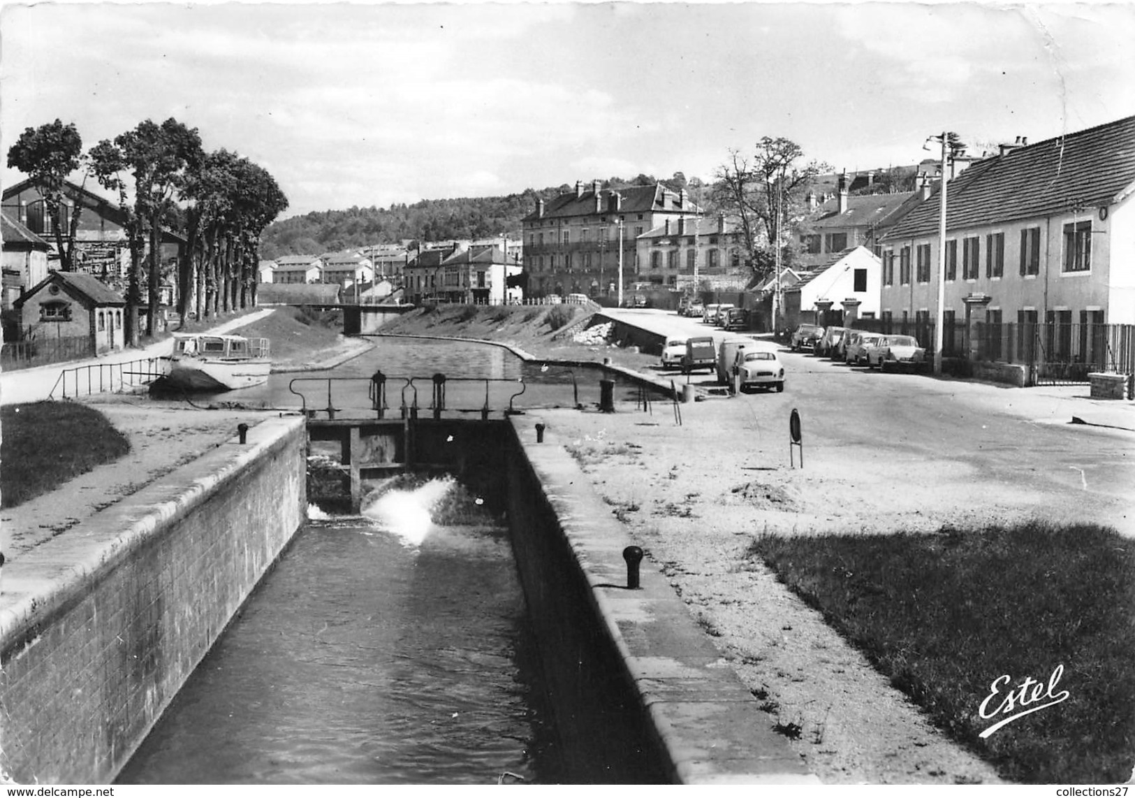 21-MONTBARD- LE CANAL DE BOURGOGNE ET LES QUAIS - Montbard