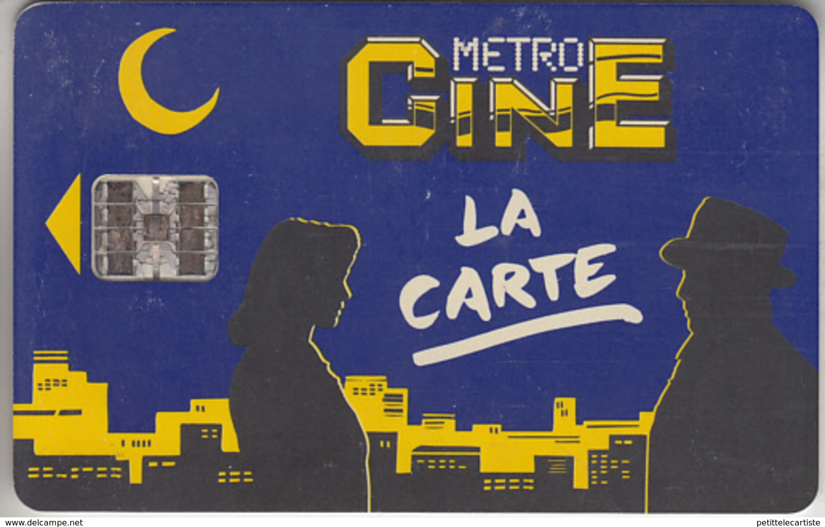 CARTE CINÉMA * SUISSE   * GIFT CARD *     *** METROCINÉ - LA  CARTE / 2  *** - Switzerland