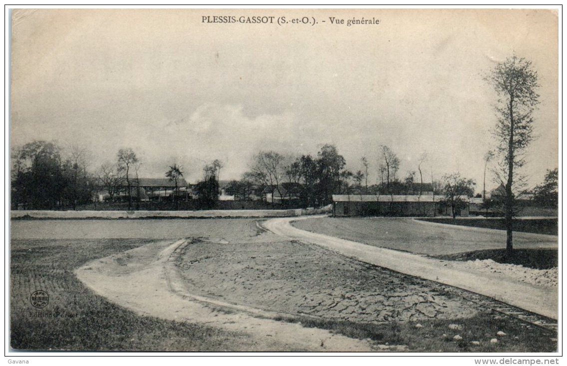 95 PLESSIS-GASSOT - Vue Générale    (Recto/Verso) - Arthies