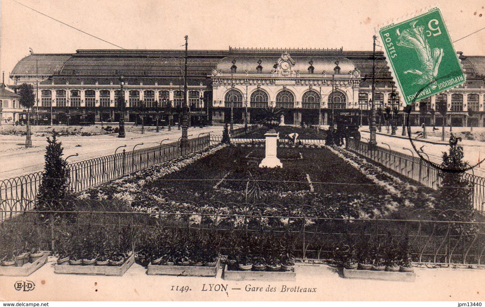 CPA GARE DES BROTTEAUX - Lyon 6