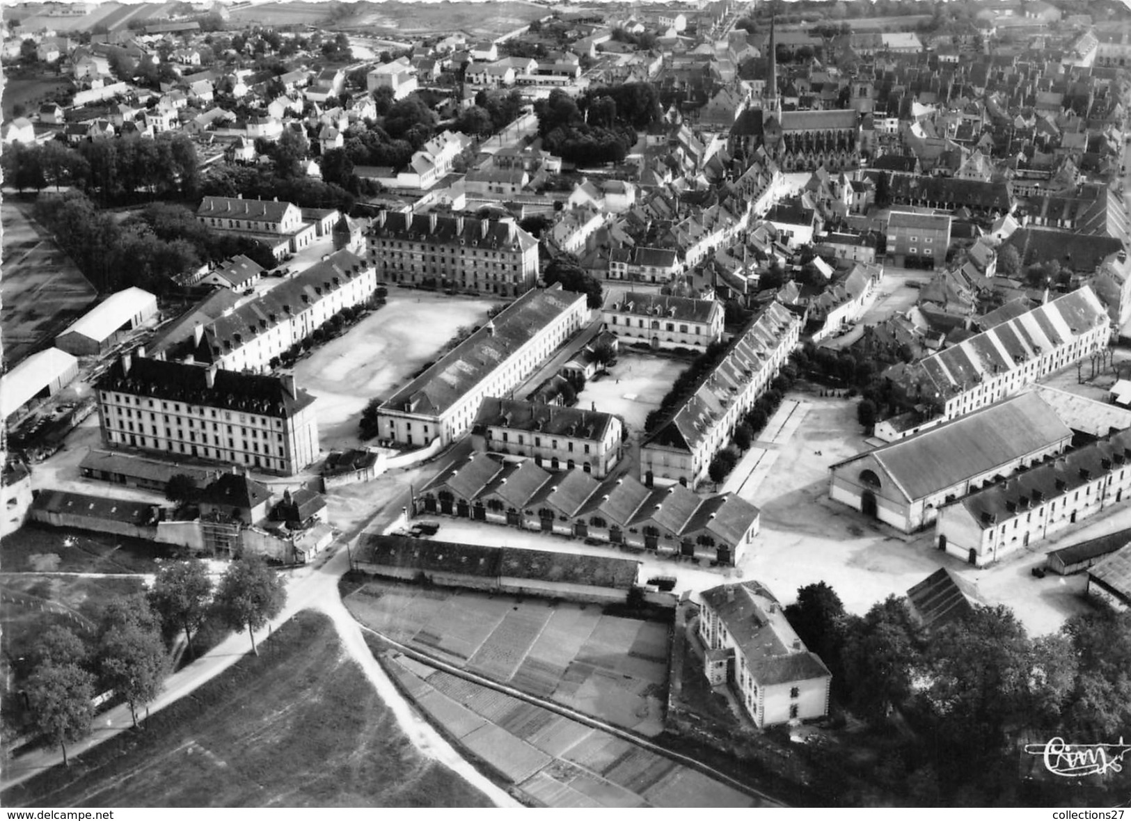 21-AUXONNE-  VUE AERIENNE - Auxonne