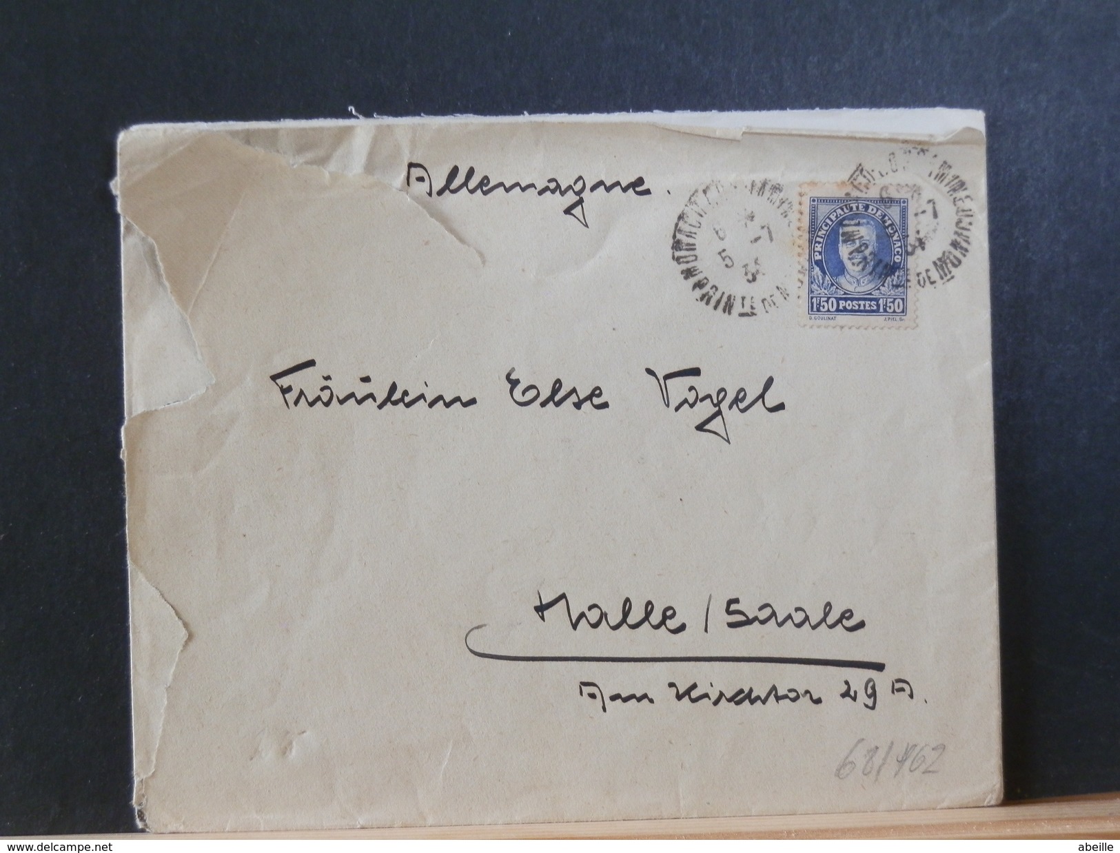 65/462  LETTRE   POUR ALLEMAGNE.  1934 - Covers & Documents