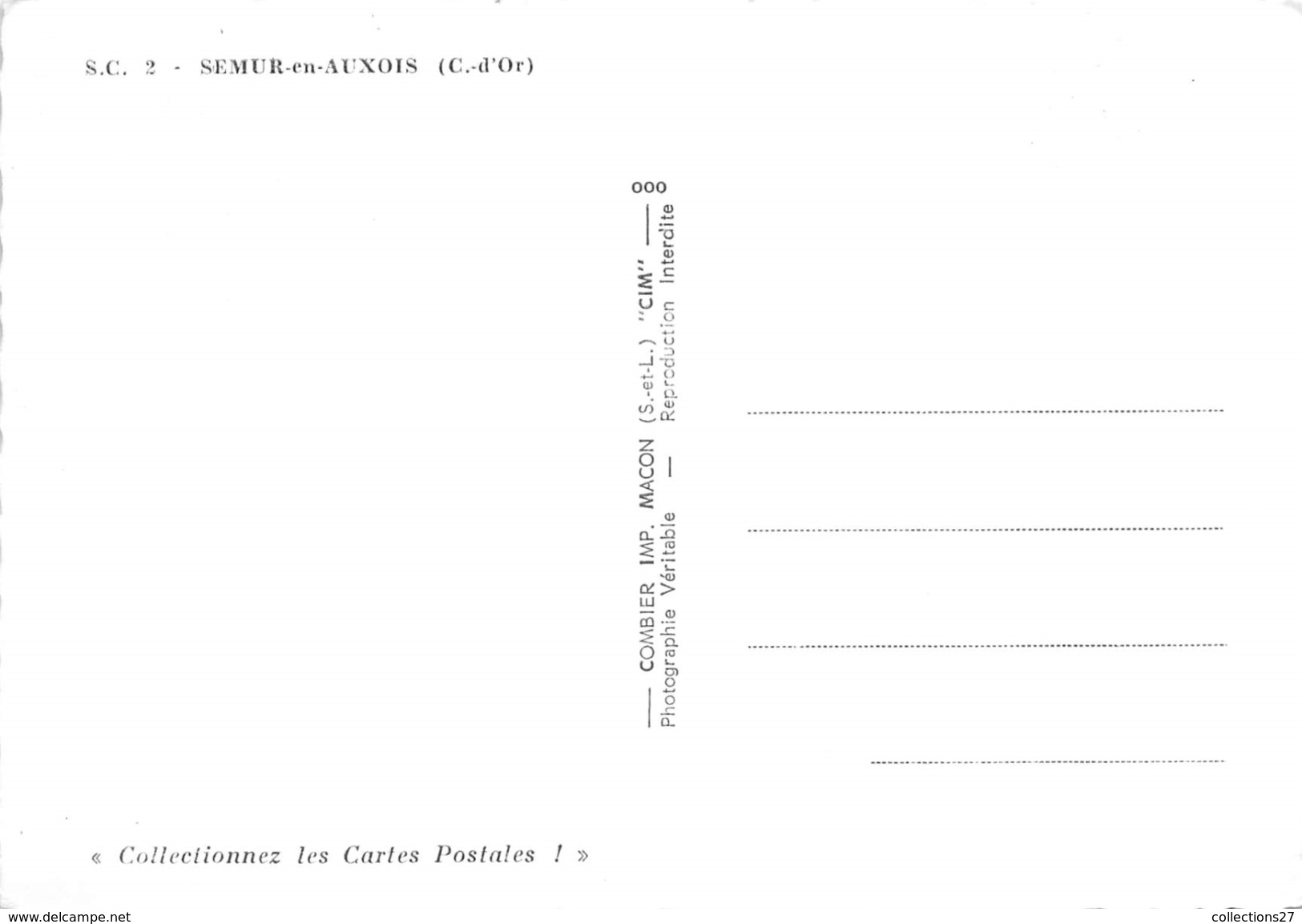 21-SEMUR-EN-AUXOIS- MULTIVUES - Semur