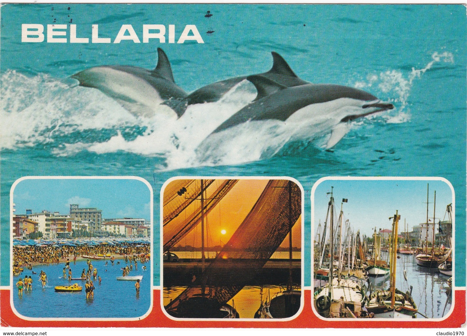 Cartolina - Postcard  - BELLARIA  - RIMINI - Rimini