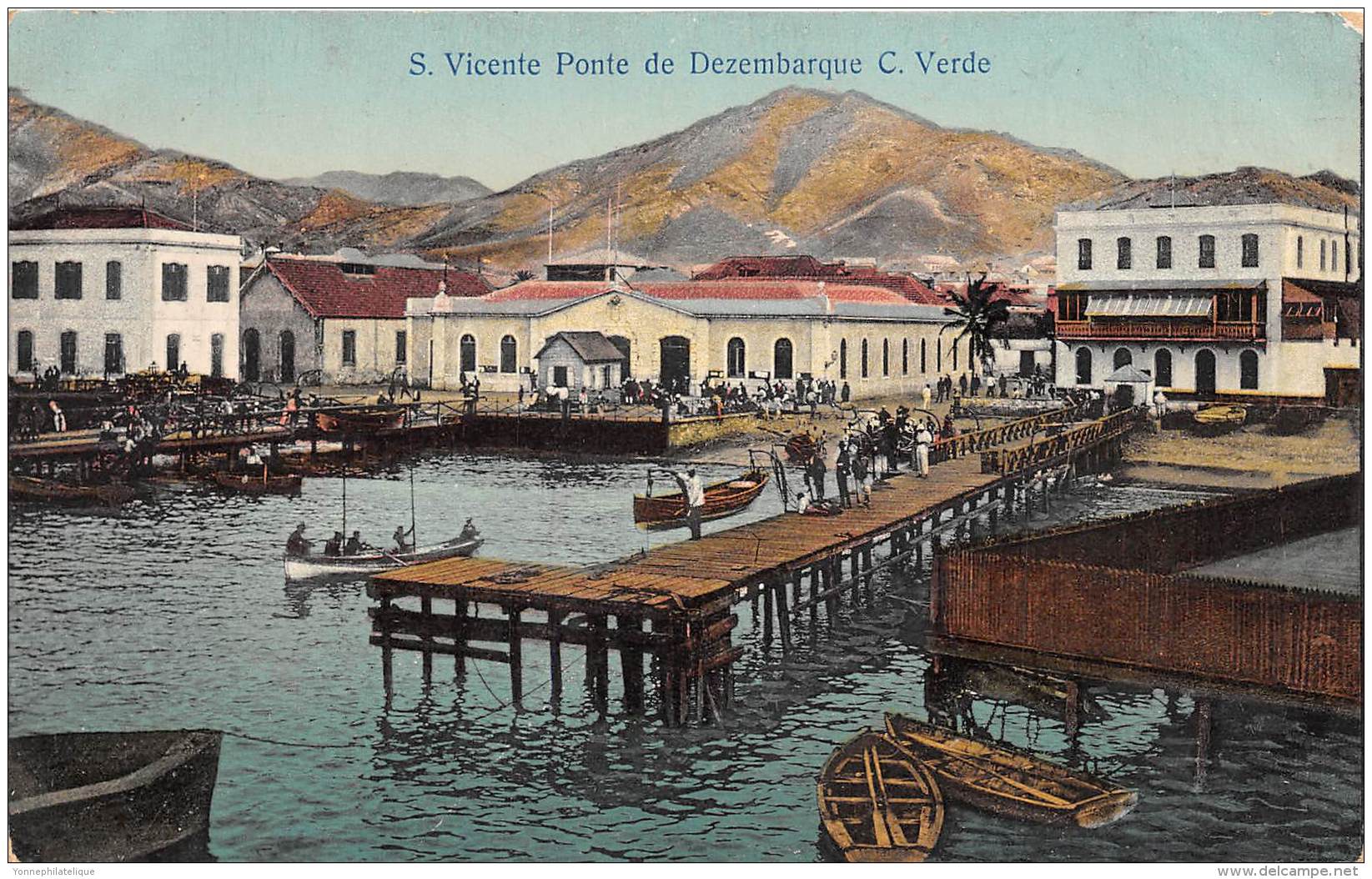 CAP VERT / S. Vicente Ponte De Dezembarque - Cape Verde