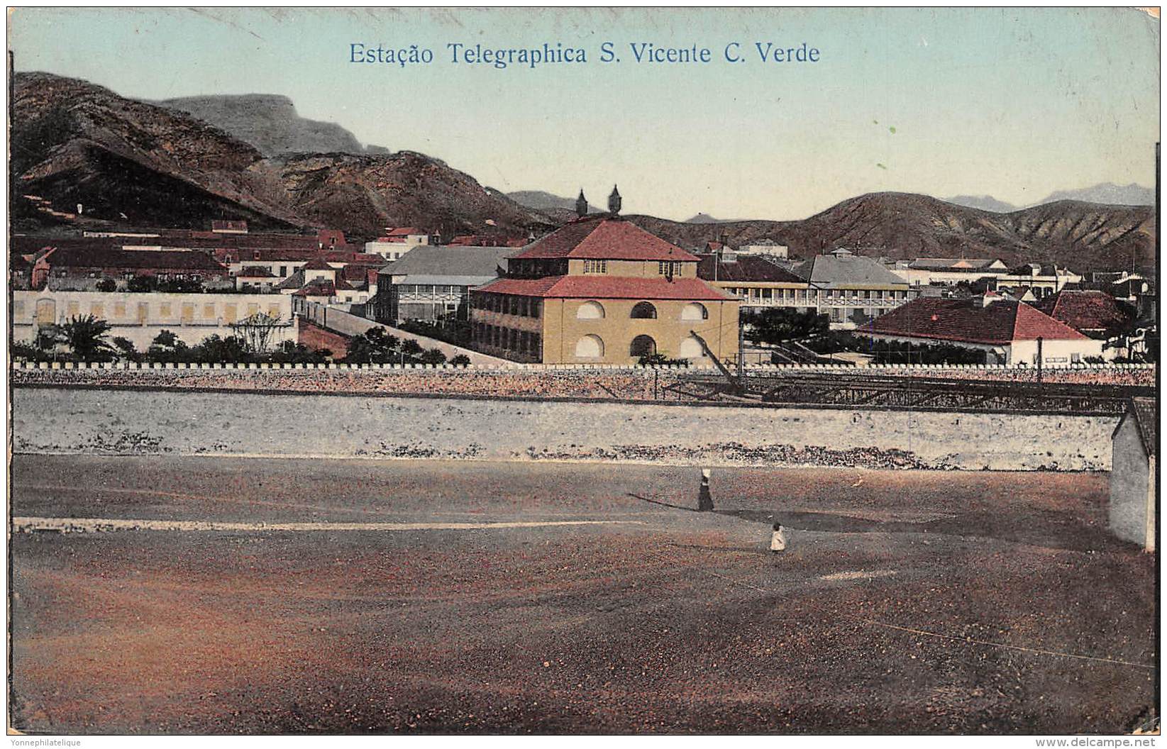 CAP VERT / S. Vicente - Estaçao Telegraphica - Cape Verde