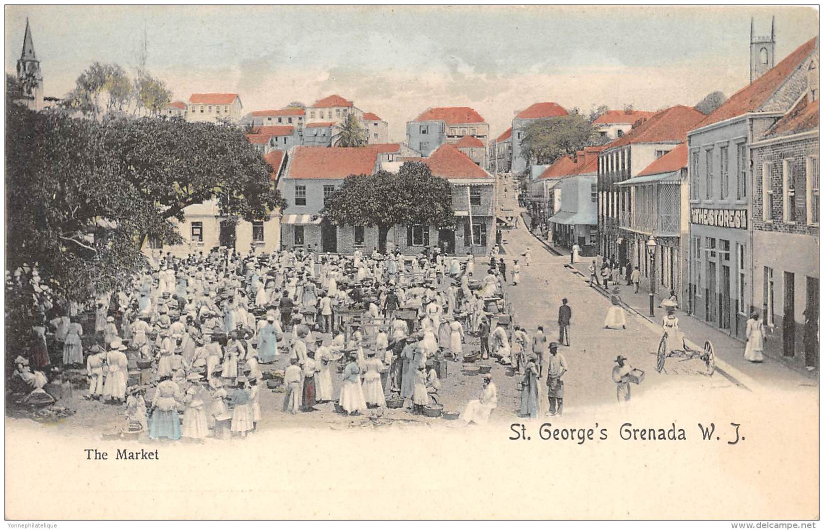 CARAIBES / Grenada - St Georges's - Market - Grenada