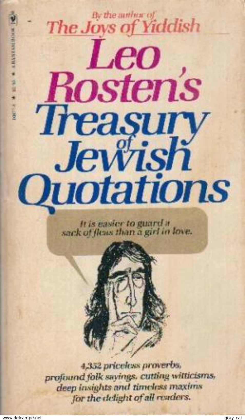 Leo Rosten's Treasury Of Jewish Quotations By Leo Rosten (ISBN 9780553108774) - Other & Unclassified