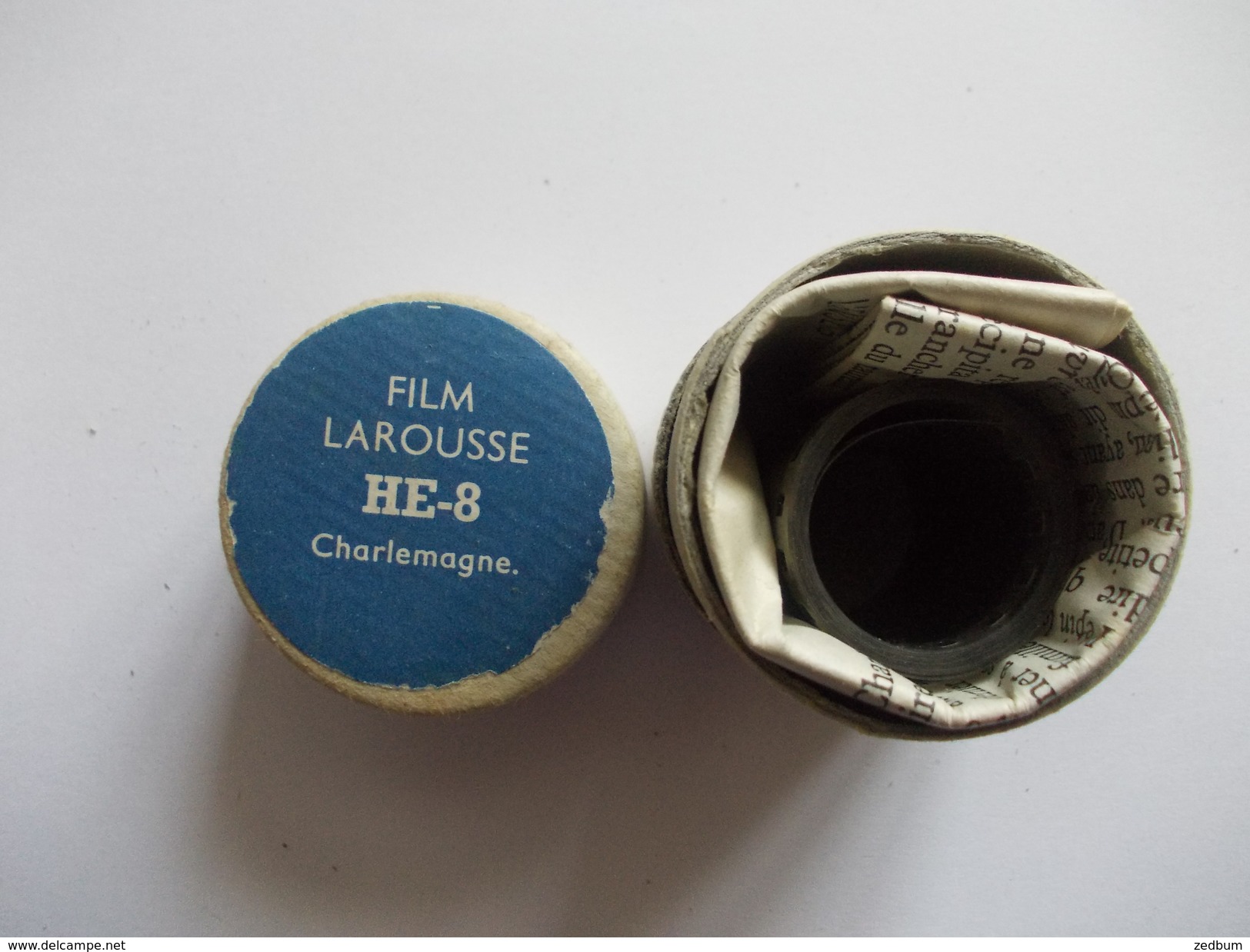 FILM FIXE Larousse HE-8 Charlemagne - Bobines De Films: 35mm - 16mm - 9,5+8+S8mm