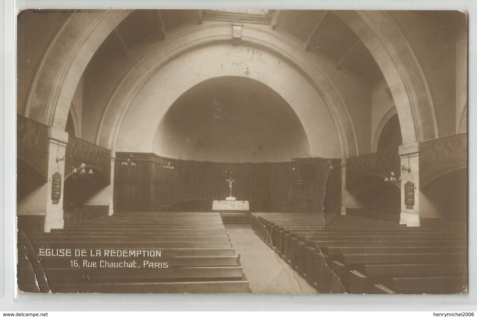 Paris église De La Redemption 16 Rue Chauchat , 1927 - Kerken