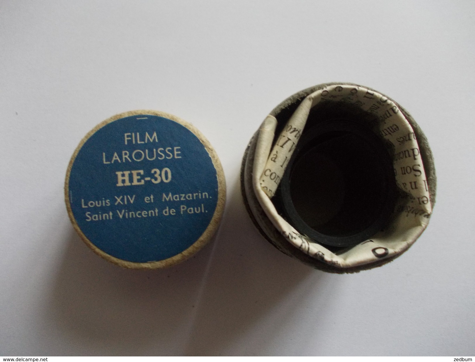 FILM FIXE Larousse HE-30 Louis XIV Et Mazarin Saint Vincent De Paul - Bobines De Films: 35mm - 16mm - 9,5+8+S8mm