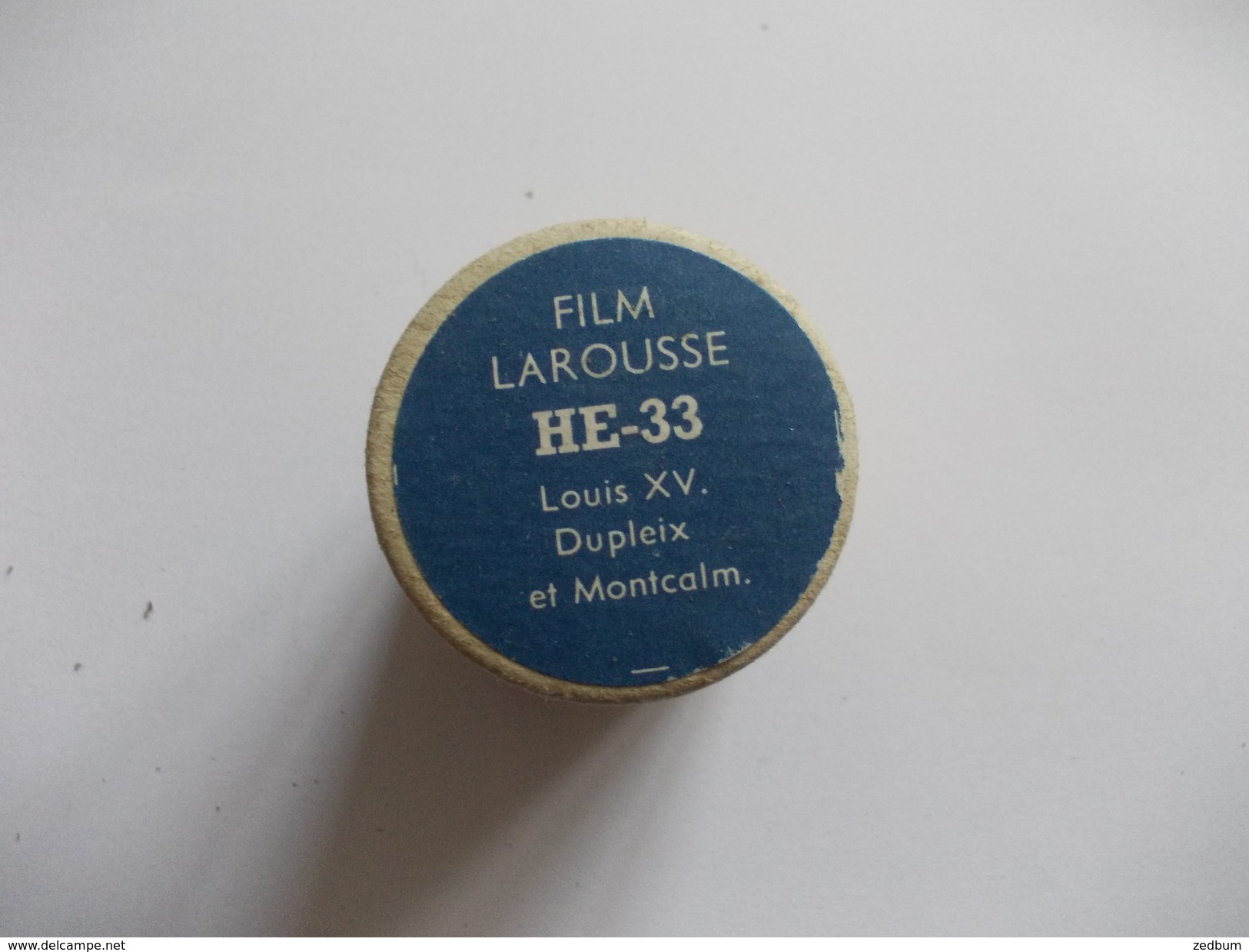 FILM FIXE Larousse HE-33 Louis XV Dupleix Et Montcalm - Bobinas De Cine: 35mm - 16mm - 9,5+8+S8mm