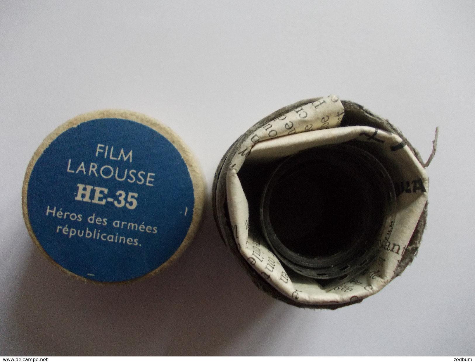 FILM FIXE Larousse HE-35 Héros Des Armées Républicaines - Pellicole Cinematografiche: 35mm-16mm-9,5+8+S8mm