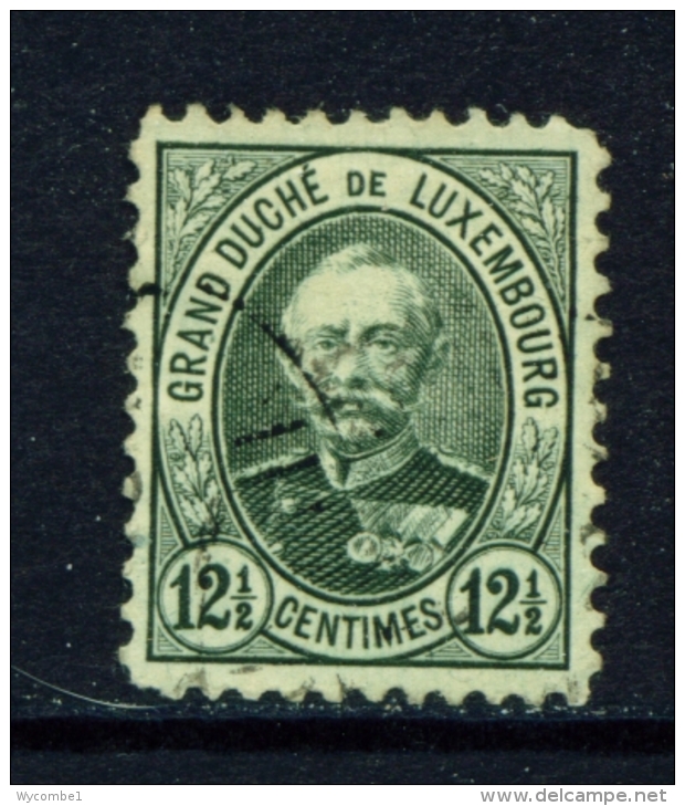 LUXEMBOURG  -  1881 To 1893  Grand Duke Adolf  121/2c  Used As Scan - 1891 Adolfo De Frente
